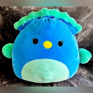 Squishmallow Priscilla Peacock 16” - Like New